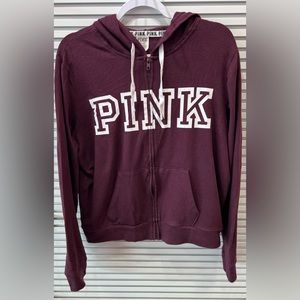 VS PINK zip up hoodie